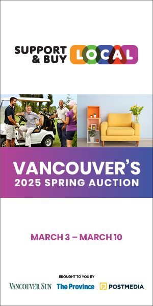 Vancouver's 2025 Spring Auction runs March 3 - 10.